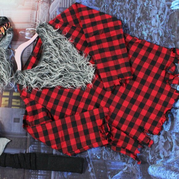 Amscan Hungry Wearwolf Howler Boys Halloween Costume Medium (8-10) - Picture 2 of 10